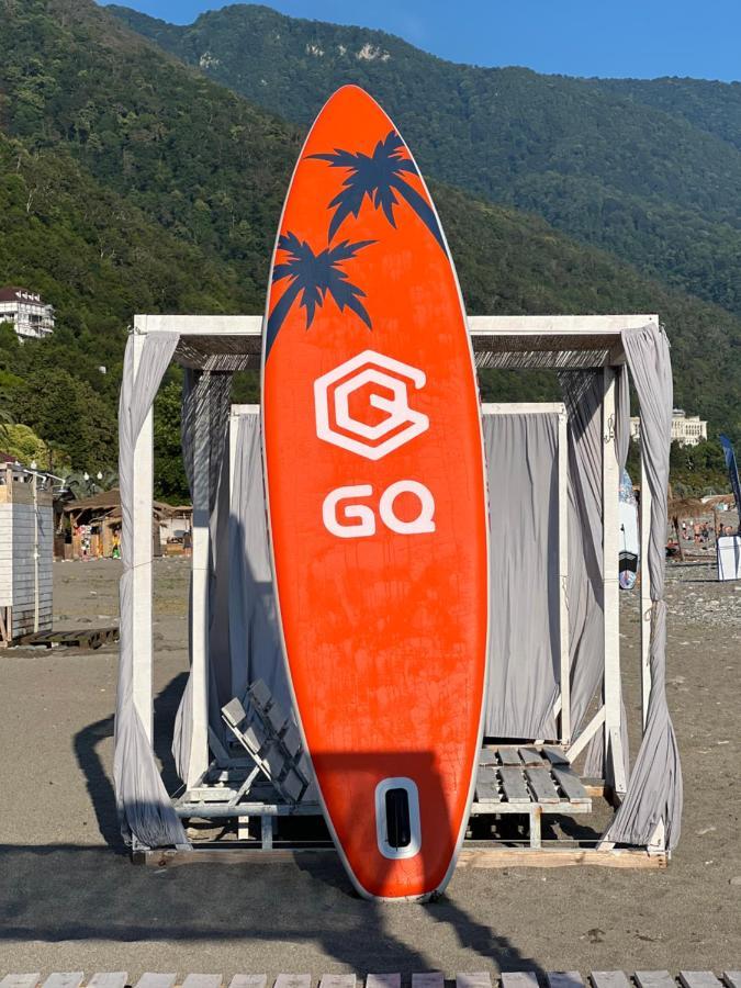 Gagra Hotel Printsevskii Zamok Esterno foto